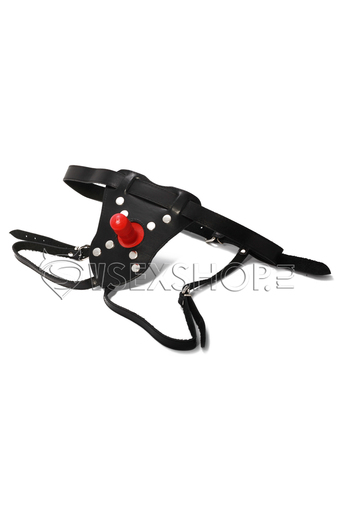 Универсальные харнес трусики «Щит и меч»  купить со скидкой в секс шопе  Страпоны  Отдельно трусики и штырьки