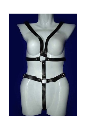 Шлейка-сбруя женская неподшитая купить со скидкой в секс шопе  Фетиш и BDSM  Фетиш-белье