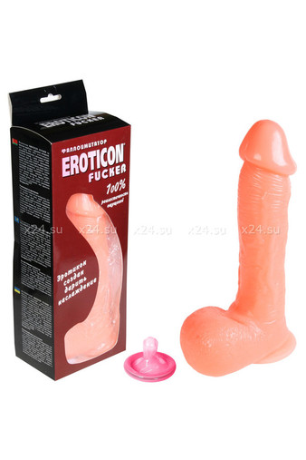 Фаллоимитатор реалистик №3 с присоской купить со скидкой в секс шопе  Фаллоимитаторы  Реалистики без мошонки