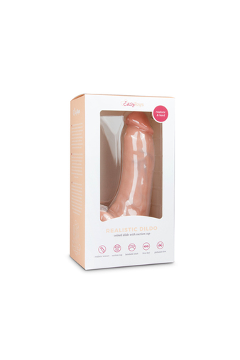 Реалистичный фаллоимитатор L 22.5 см, ? 4.7 см купить со скидкой в секс шопе  Фаллоимитаторы  Реалистики с мошонкой