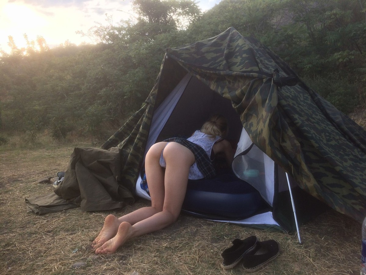 , Holidays, tent and sex